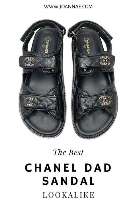 chanel dad sandal dupe